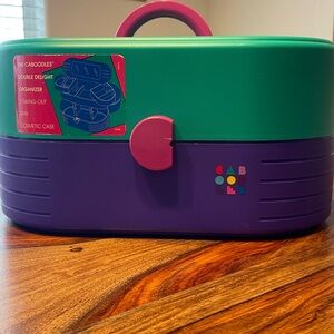 Vintage 90’s Caboodles Double Delight Makeup Organizer Case